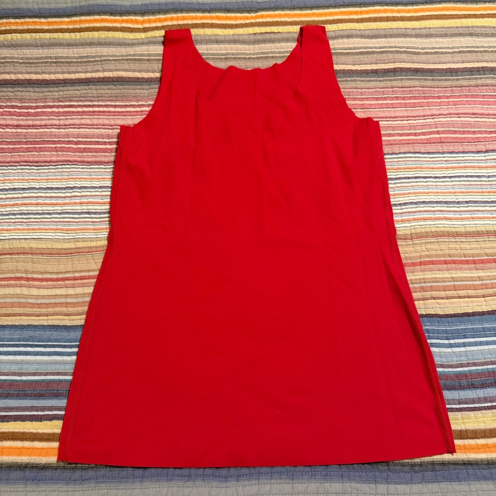 Wacoal Beyond Naked Red Tank Top Seamless Camisole 815343 Womens Size L/XL